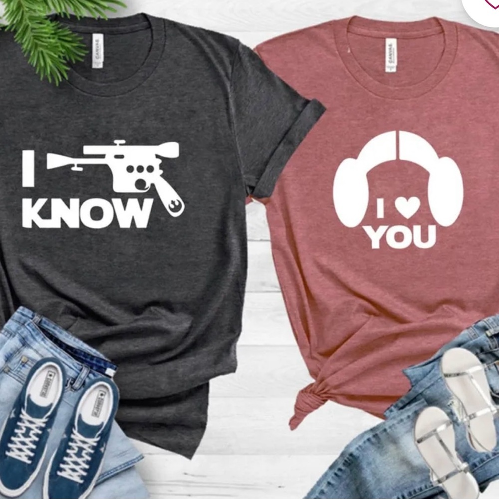 Next Level Apparel Red T-Shirt - Star Wars